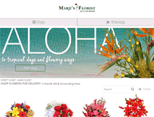 Tablet Screenshot of marjis.com